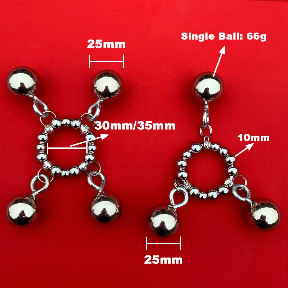 New Metal Ball Hanger Penis Cock Ring Male Chastity Sex Toys Penis Ring For Men Weight Stretcher Penis Extender Enlargement 18