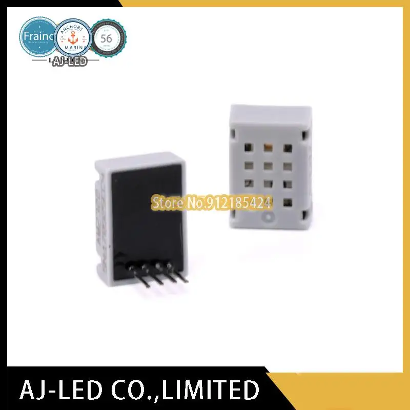 2pcs/lot AM2322 Digital Signal Temperature and Humidity Sensor High-precision Single Bus Humidity Capacitor AOSONG Genuine