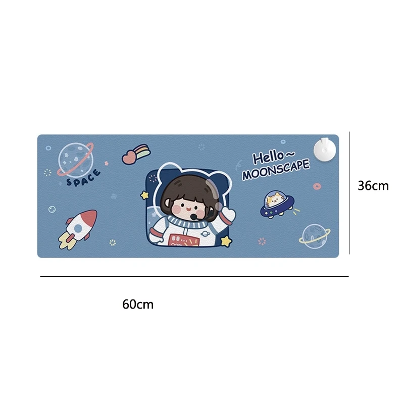 RAKJ-0002 Cute Cartoon Heating Pad Warm Table Pad Office Desk Writing Constant Temperature Heating Mouse Pad CN Plug