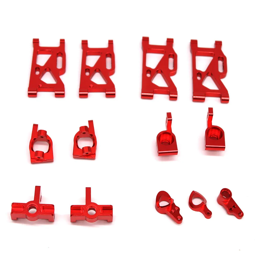 

WLtoys 1:14 144001 RC Car Upgrade Spare Parts Metal Suspension Arm C Seat Combiner Steering Cup Rear Wheel Seat