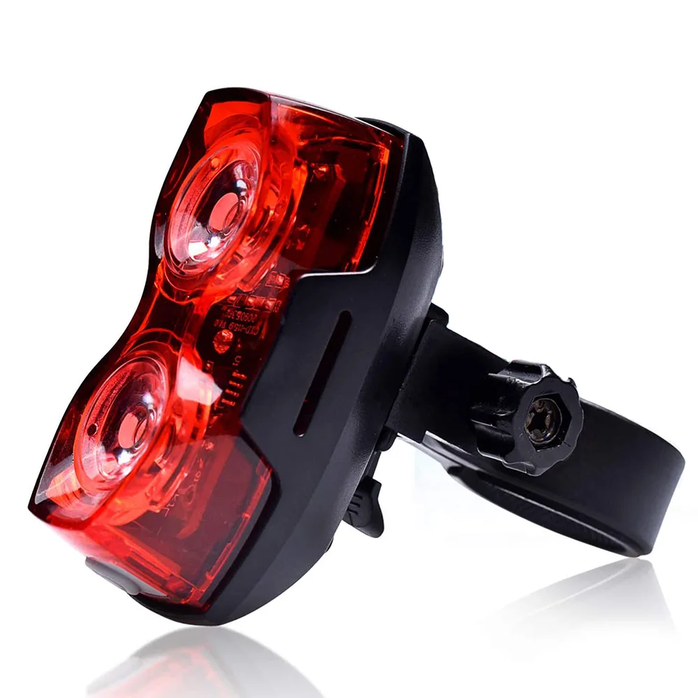 Bike Taillights Bright 100 Lumens Bicycle Battery LED Rear Light Easy to Install Road MTB Cycling Safety Flashlight Accessories