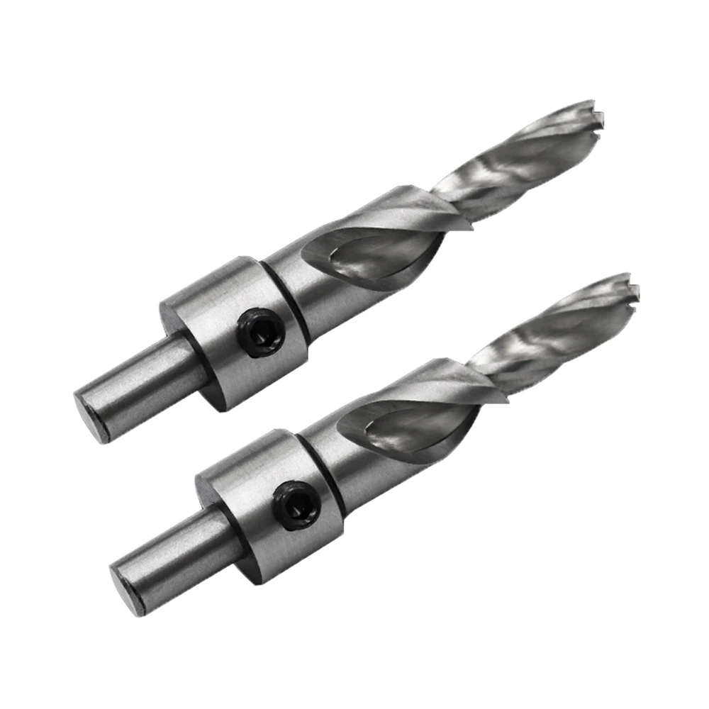 3/4/5/6mm carpintaria bancada roteador bit conjunto 10mm haste hss broca parafuso extrator remon demolição para madeira fresa