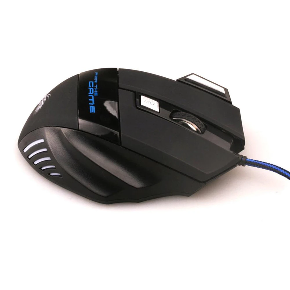 5500DPI LED Optical USB Wired Gaming Mouse 7 Buttons Gamer Computer Mice for computer laptop desktop PC