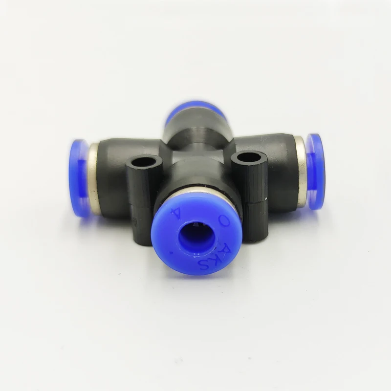 10PCS Pneumatic fittings PZA water pipes and pipe connectors direct thrust 4mm plastic hose quick couplings