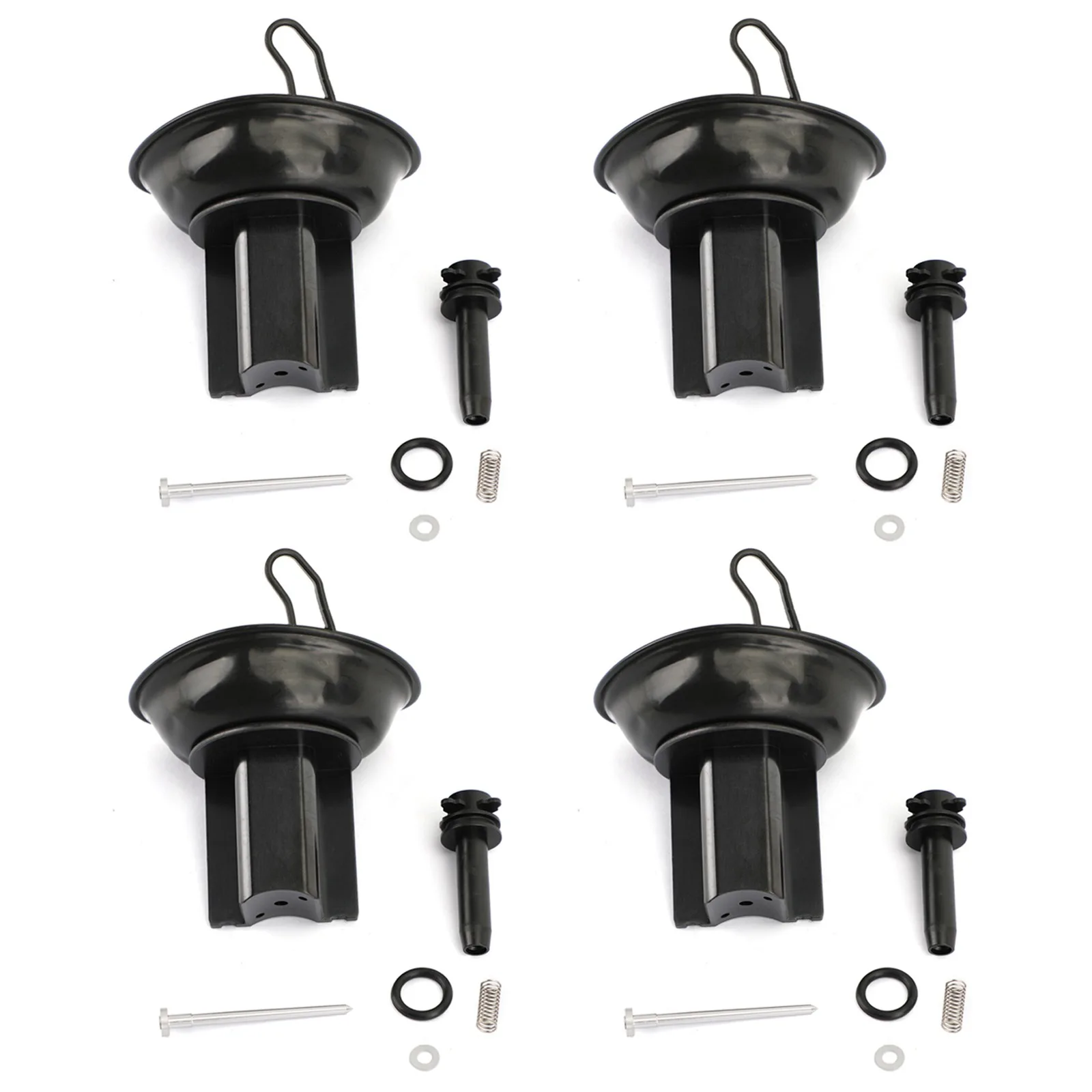 Areyourshop 4PCS Moto Carburetor repair kit plunger diaphragm for CB400 VTEC CB 400 Motorcycle Accessories Parts