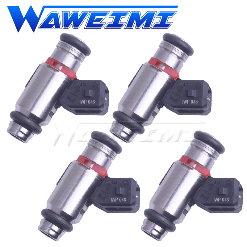 WAWEIMI 4x Fuel Injector Nozzle IWP-048 For MV Agusta 750 F4 BEVERLY 400 500 TUTTI IWP048