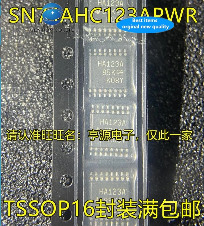 

30 PCS 100% new and orginal real stock SN74AHC123APWR HA123A 74 ahc123apw TSSOP16 foot logic chip