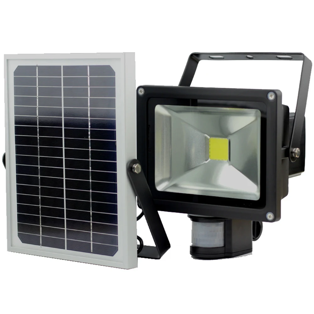 Imagem -06 - Goginsor Solar Projectores Kit 20w Led Luz de Segurança com Movimento Detectado Sensor Parede Ip65 ce Rohs Aprovado