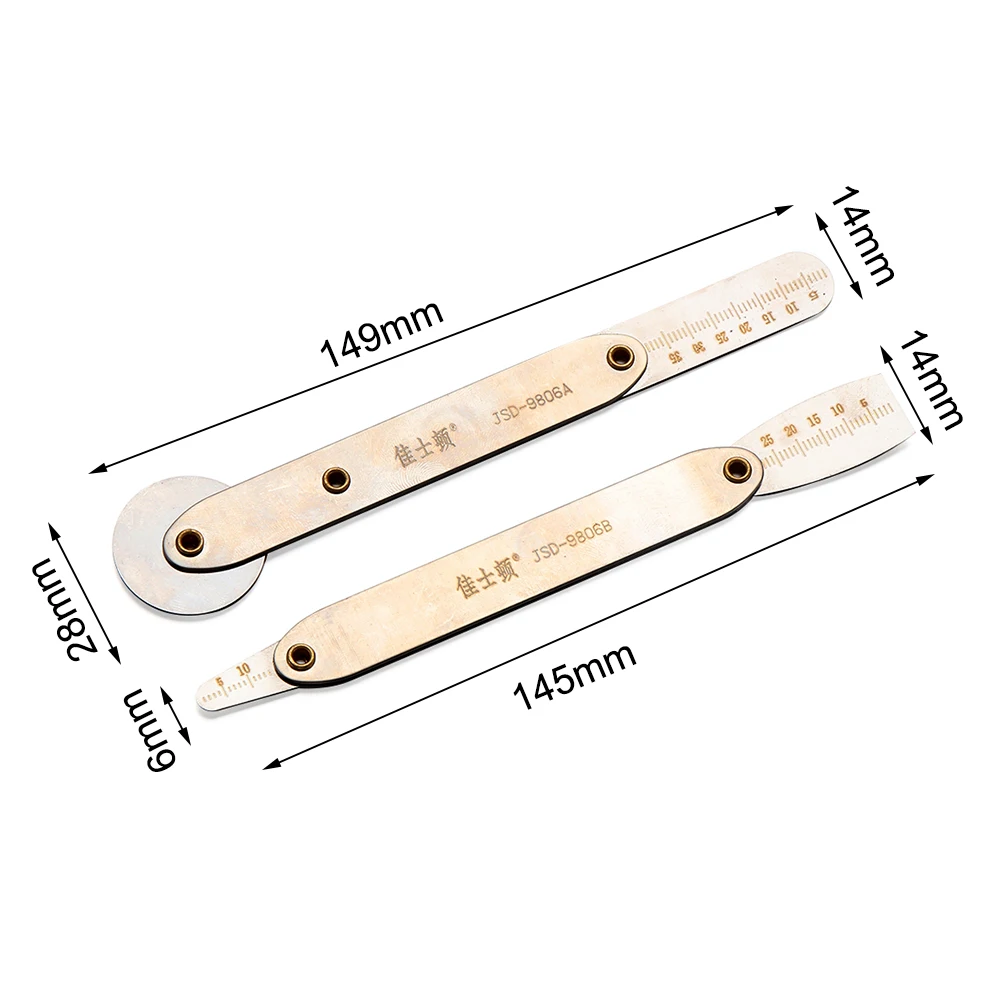 2Pcs Tablet Laptop Smart Phone Screen Opening Reparatie Rvs Demontage Roller Opening Gereedschap Gebogen Scherm Demontage