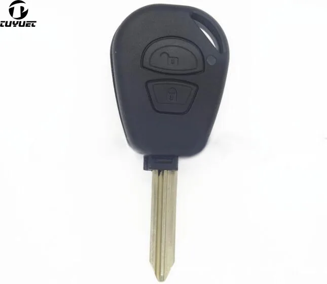 1PCS/ 5PCS Replacement 2 Buttons Remote Key Shell for Citroen licikr Car Key Blanks Case