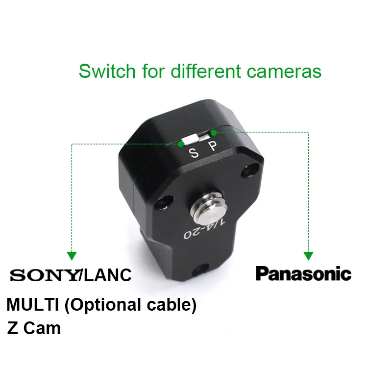 LanParte LANC REC Camera Control  for SONY LANC  for Panasonic S1 for Z Cam E2 for Blackmagic for DSLR Camera Accessories