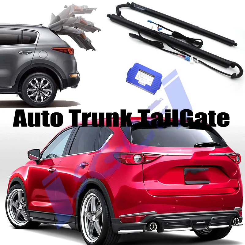 Car Power Trunk Lift Electric Hatch Tailgate Tail Gate Strut Auto Rear Door Actuator For Mazda CX-5 CX5 KF 2017~2021