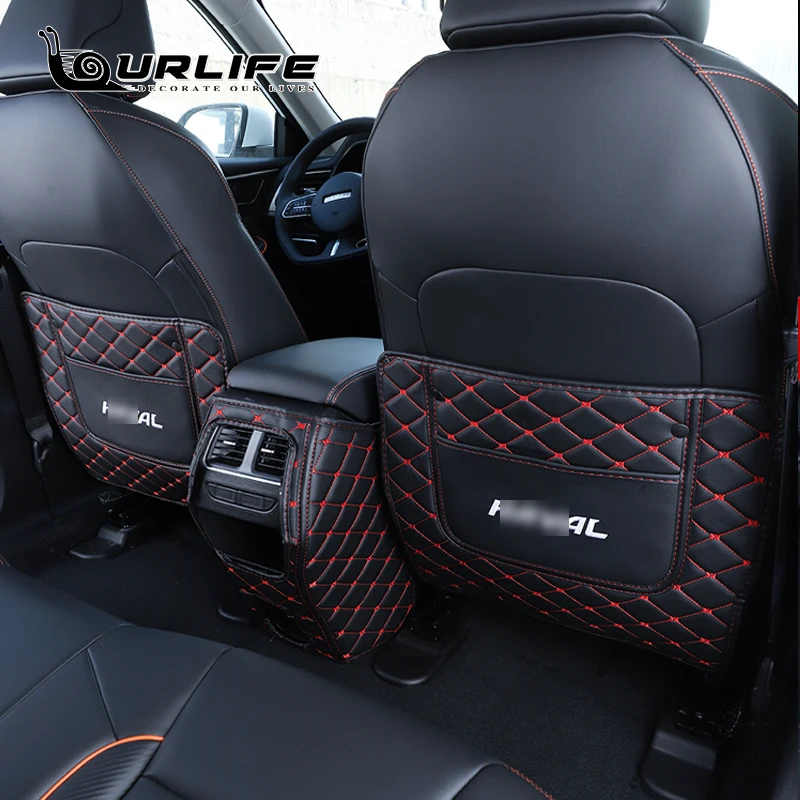For Haval F7 F7X 2019 2020 2021 2022 seat pad rear cover protector anti kick mat car protect cushion interior accessories