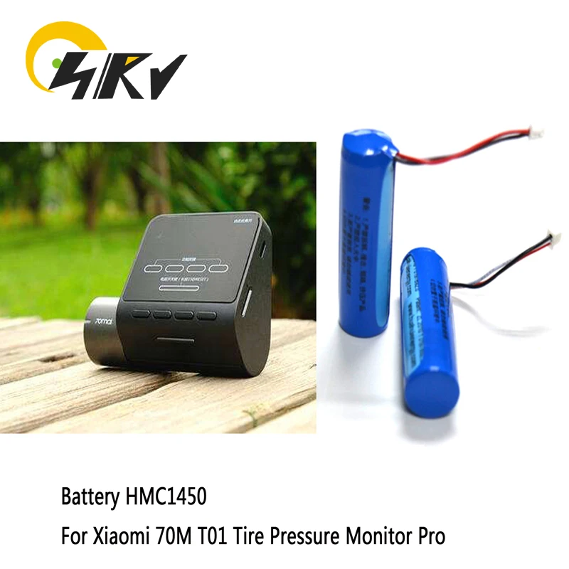 Rechargeable Lithium-ion Battery HMC1450 3.7V 500mAh For Xiaomi 70Mai Pro Smart Recorder T01 Tire Pressure Monitor