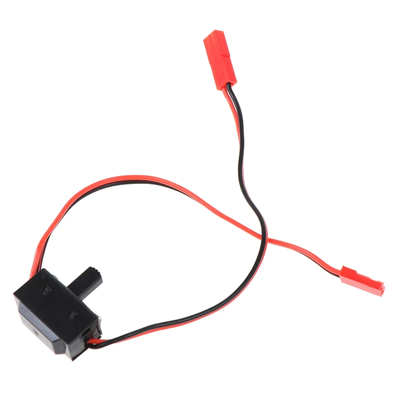 30cm RC Car LED Light Control Power Switch JST Connector Wires for Axial SCX10 90046 HSP TRX4 RC Crawler