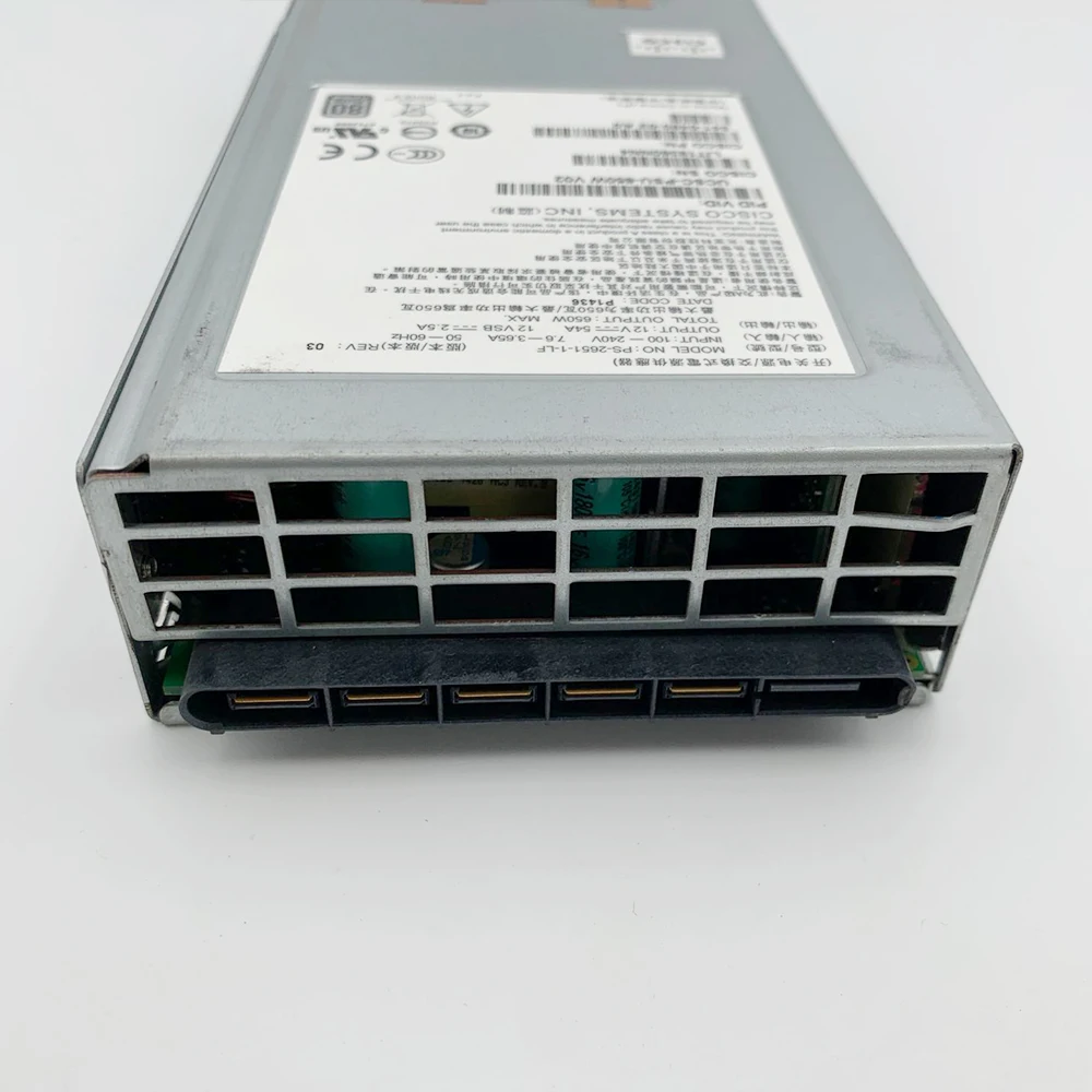 Server Voeding Voor Clsco Ucsc PS-2651-1-LF UCSC-PSU-650W 341-0490-02 Volledig Getest