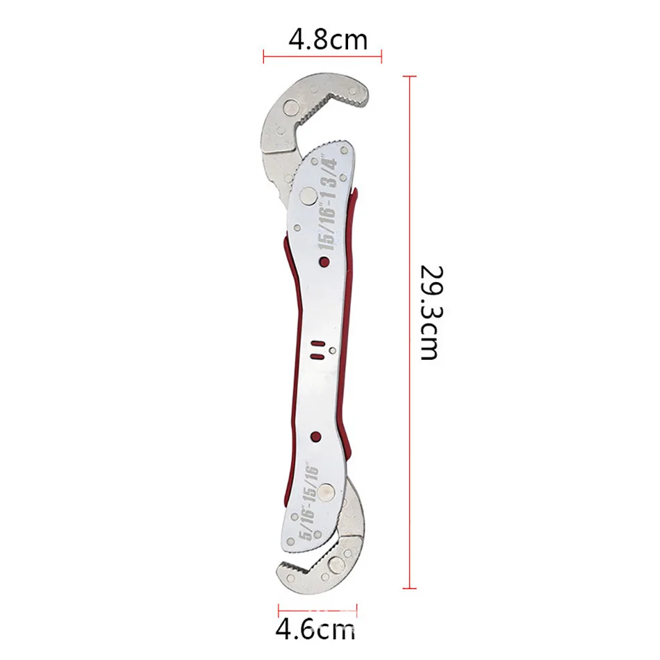 Adjustable Magic Wrench 9-45mm Multi-function Purpose Spanner Tools Universal Wrench Pipe Home Hand Repair Tool Quick Snap