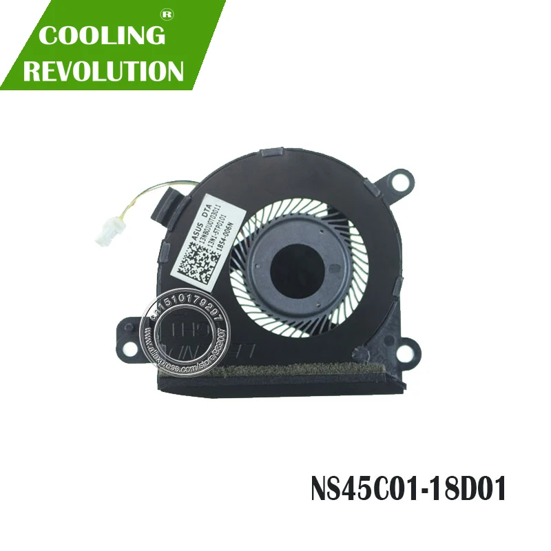 

Laptop CPU Cooling Fan NS45C01 DC05V 0.50A 18D01 4PIN for ASUS ZenBook Pro 14 UX450F UX480FD 13NB0JU0T03011 13N1-5TP0101