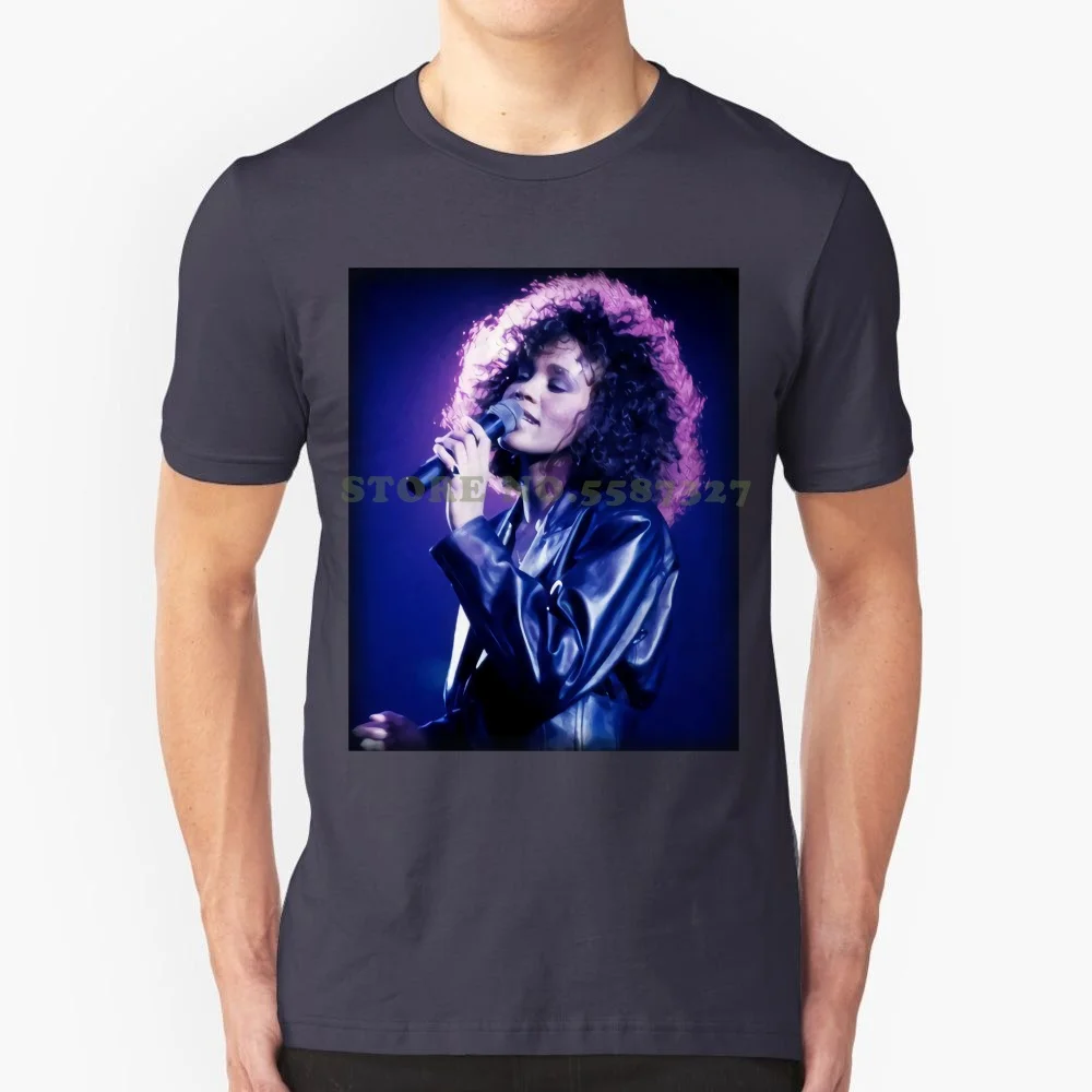 Whitney Houston Wourld Tour 2016 Short Slevees Tee Mens T Shirts Black New Fashion Top Officia Shirts Coat Tops