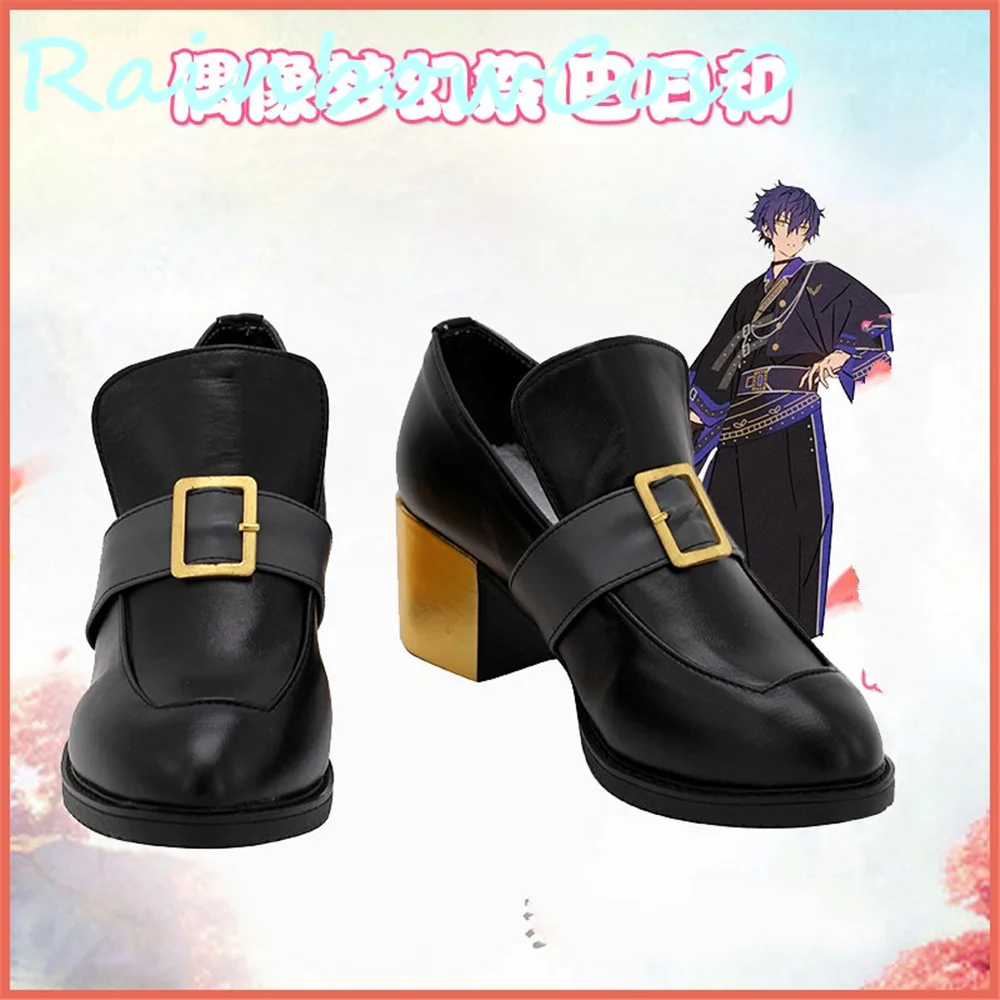 Conjunto estrelas tomoe hiyori cosplay sapatos botas anime rainbowcos0 jogo de natal anime halloween w1878