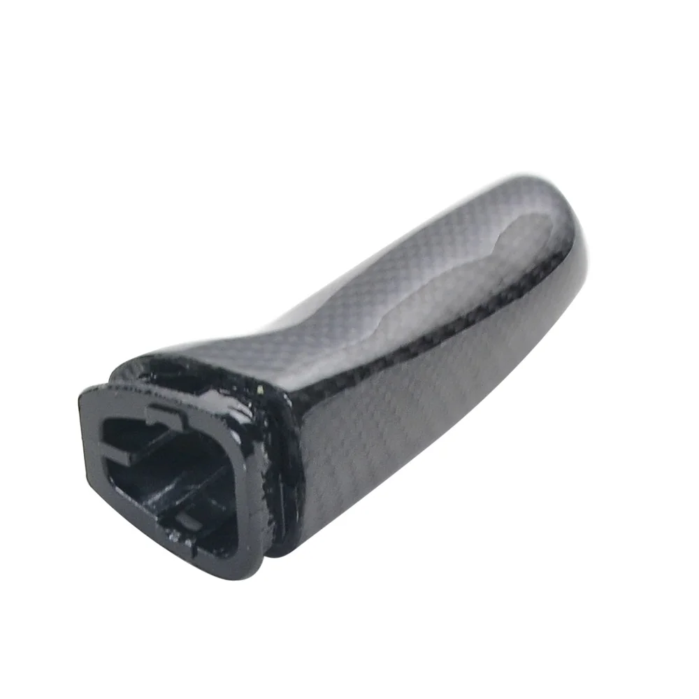 

Real Carbon Fiber Car Handbrake Brake Handle Cover For BMW E46 E90 E92 F30 F32 F80