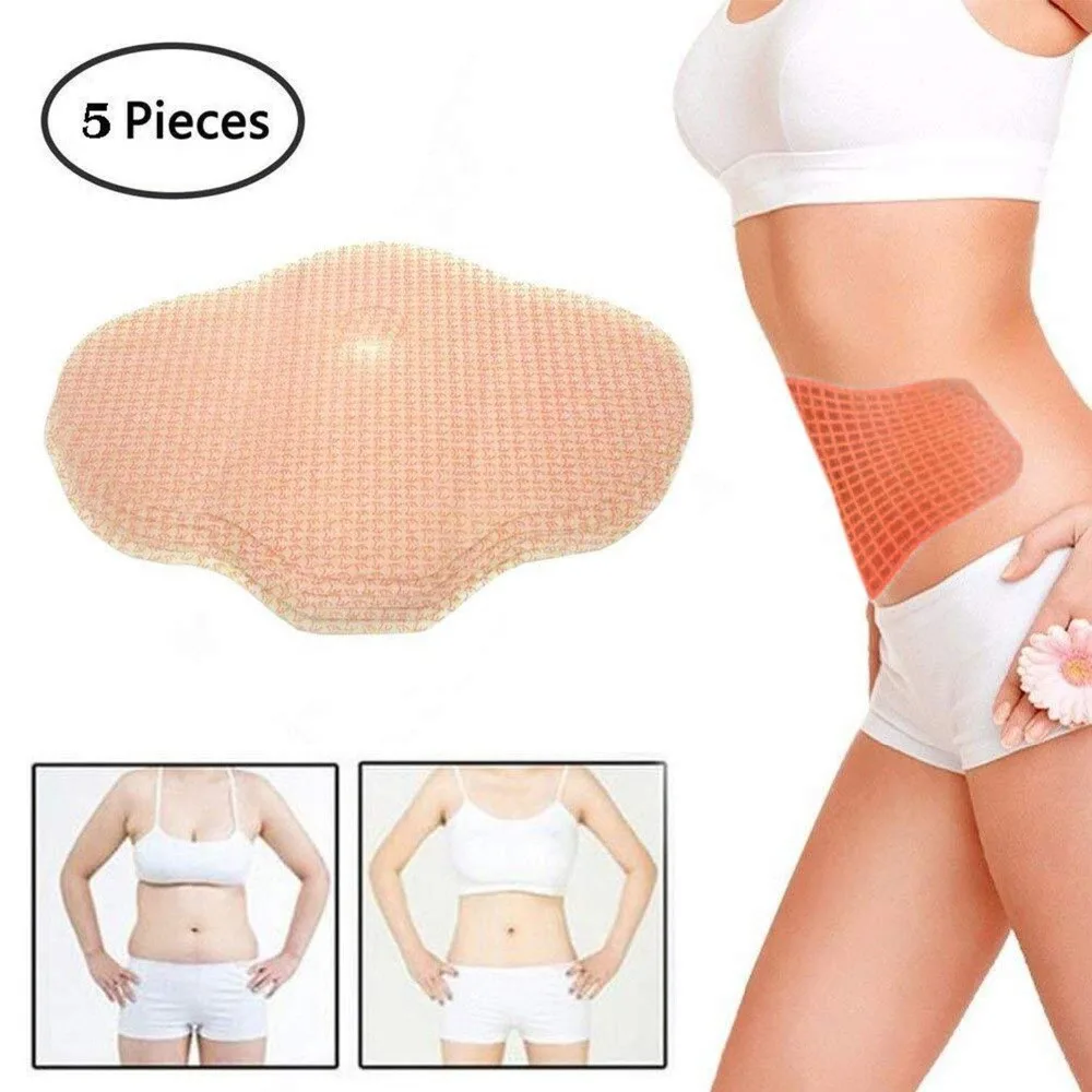 

5 PCS Belly Slimming Patch Wonder Anti-Obesity Slimming Patches Weight Loss products Abdomen Treatment Weight Loss Fat Burner