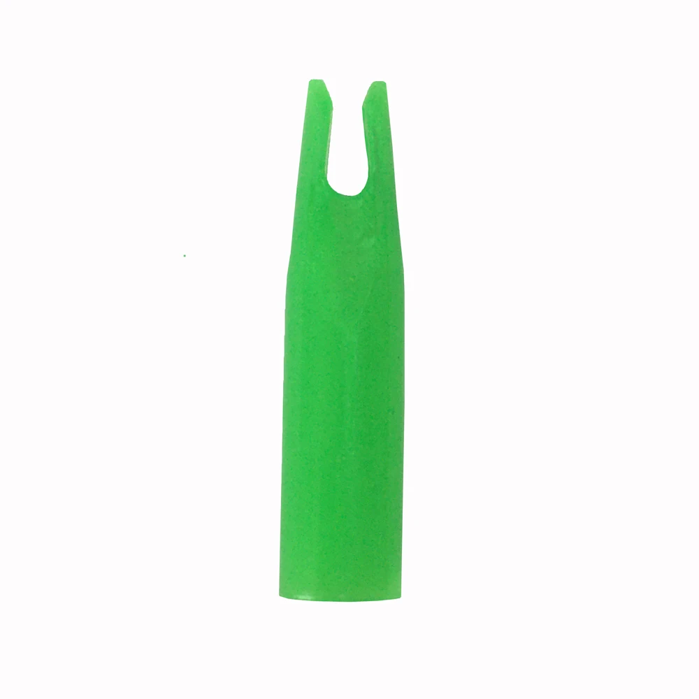 30pcs Fiberglass Arrows Nock Plastic ID 6 mm Shaft  For Outdoor Archery Hunting . 6.0mm Jacket Shape .DIY  wood bamboo shaft