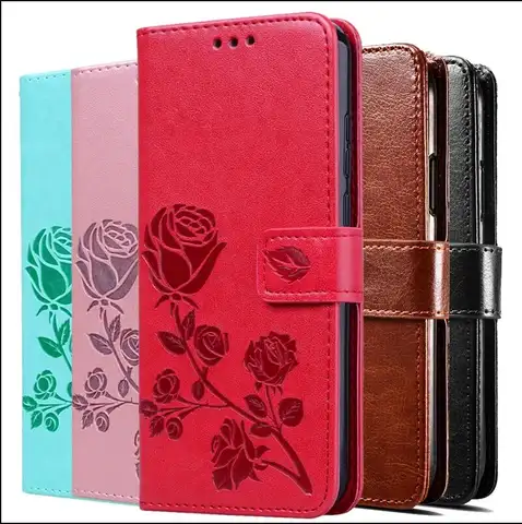 Leather Flip Case Cover for Huawei Honor View 10 Lite Premium V10 10i 20 Pro 20i 20E 20S V20 5X 6X Wallet Card Holder Cover