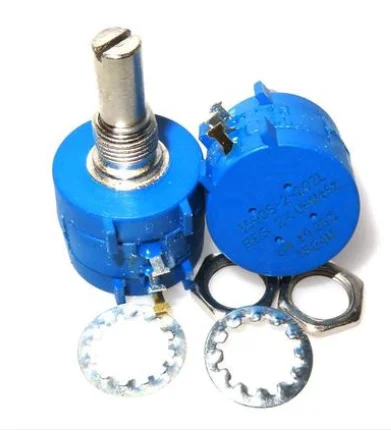 Potenciômetro de precisão ajustável, 1 peça 3590 3590s 1k 2k 5k 10k 20k 50k 100k ohm resistor ajustável-2-3590 102 103 502 103 203