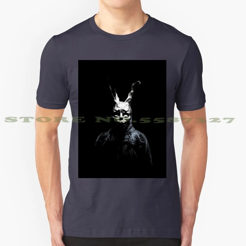 Frank The Bunny 100% Cotton T-Shirt Frank The Bunny Donnie Darko Jake Scary Movie 24364212 Mask Creepy Freaky