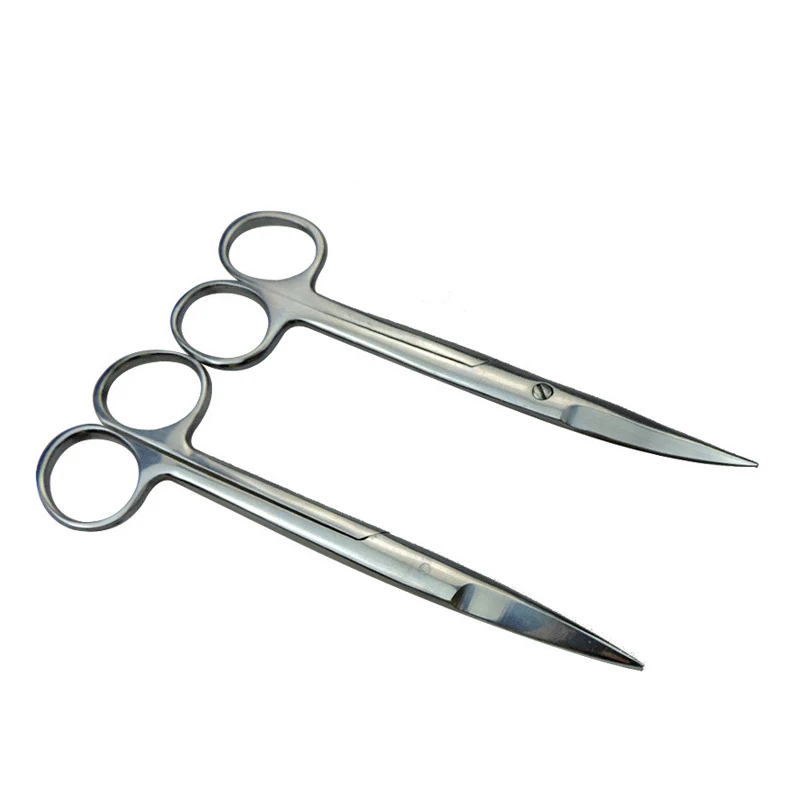 1 Chiếc Đồng Hồ Thép Gai Kéo 14/16/18 Cm Men Ria Mép Râu Lông Mũi Lông Mày Kéo Hộ Gia Đình tự Làm Trang Điểm Dụng Cụ Làm Đẹp