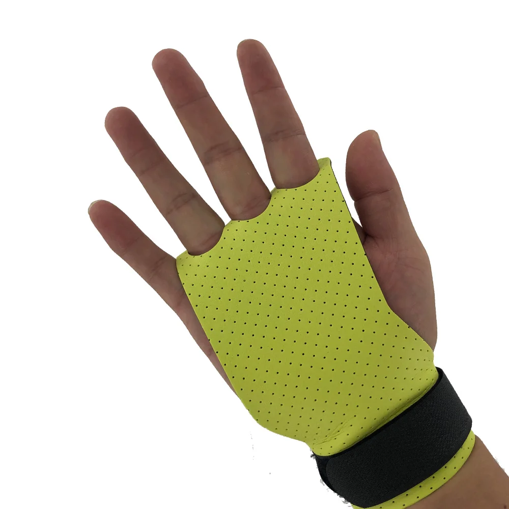 1 Pair Gymnastic Crossfit hand grips Perfect for Pull-ups Kettlebell Weight Lifting Barbell and Home Gym