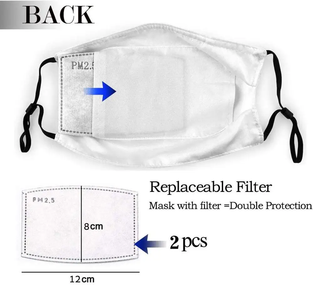 belarus flag face mask belarus flag mask belarusian mask belarus free Face Mask Filter Pocket Cloth Reusable Washable