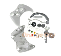1Set black white Full Housing Case Shell cover with buttons for Xbox360 xbox 360 Wired Controller joypad