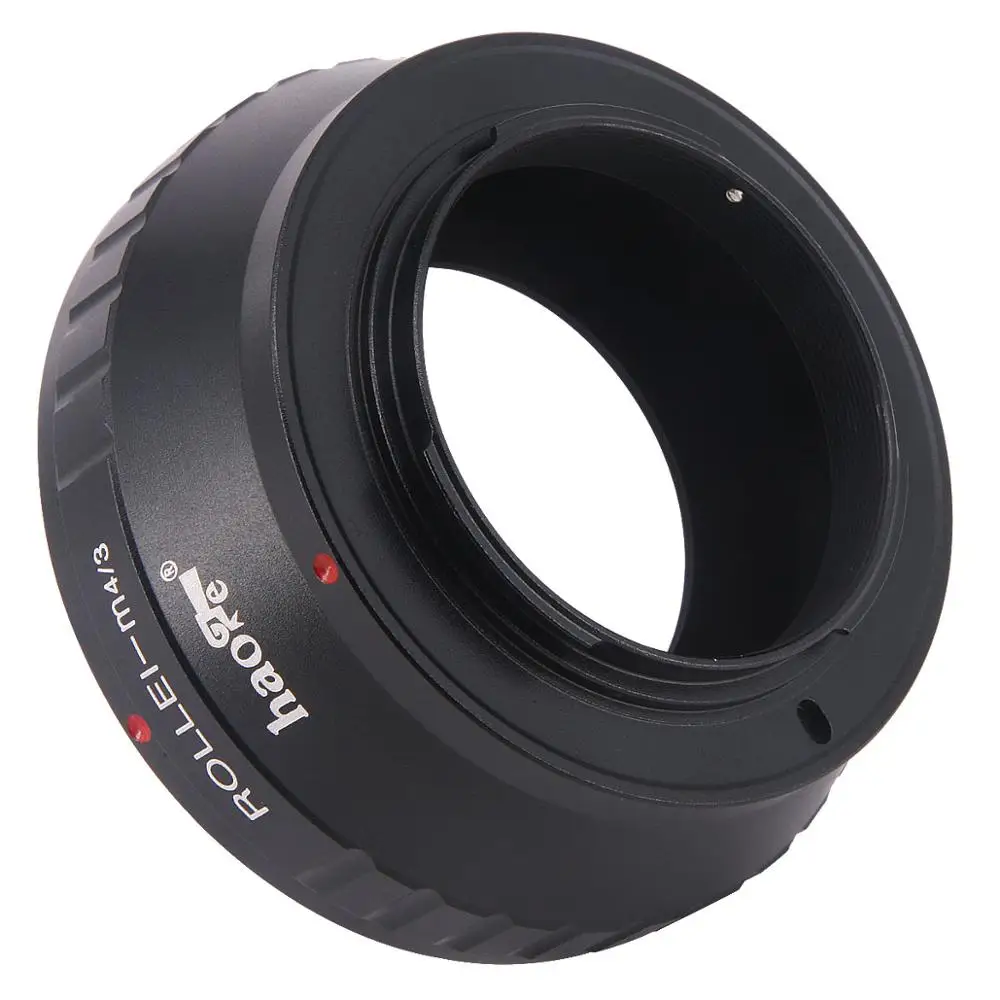 Haoge Lensอะแดปเตอร์สำหรับRollei 35 SL35 QBM Quick Bayonetเลนส์สำหรับOlympusและPanasonic Micro Four Thirds MFT M4/3 M43กล้อง