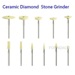 Dental Lab Ceramics Diamond Stone Grinder Zirconia Full Porcelian Crowns Polisher Quick Polishing Dentist Tools