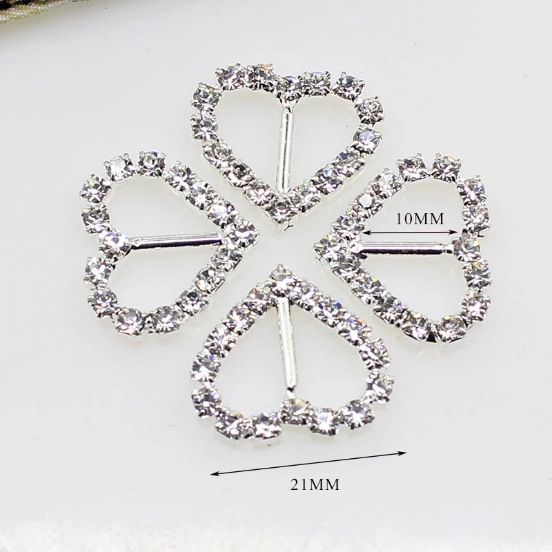 ZMASEY Wholesale Prices Metal Buckles 30Pcs Mix Size Decor Wedding fit ribbon and Shoe Belt Clothing Buckles Fitting