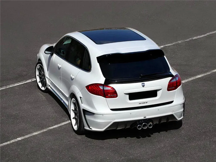 Fit for  Porsches  Cayenne 2011-2014 carbon fiber wing tails spoiler