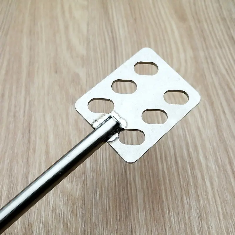 1pc leaf-width 40mm to 80mm Stainless Steel Square Type Stirrer Blade Paddle laboratory Stirring Blade