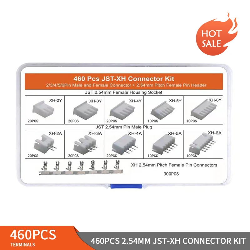 Imagem -03 - Iwiss-mini Hand Crimping Alicadores Grupo Conectores Kit Ferramentas de Crimpagem para Jam Molex Tyco Terminais Jst Iws2820 Jst-xh 460 Pcs