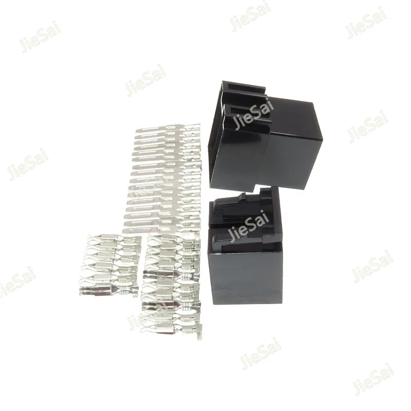 16 Pin 3.5mm Auto Audio Connector Automotive ISO Wire Plug Female Male Wire Socket