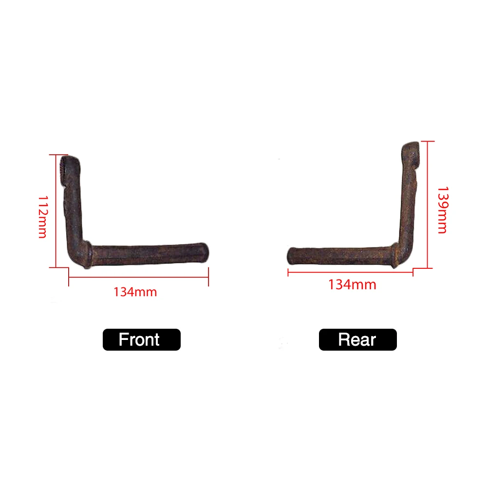 ZSDTRP Retro Motor Rubber Foot Rests Used For Ural CJ-K750 Side Motorcycle Case For Bmw R12 R71 M-72 Motor Rubber Pedal Cover