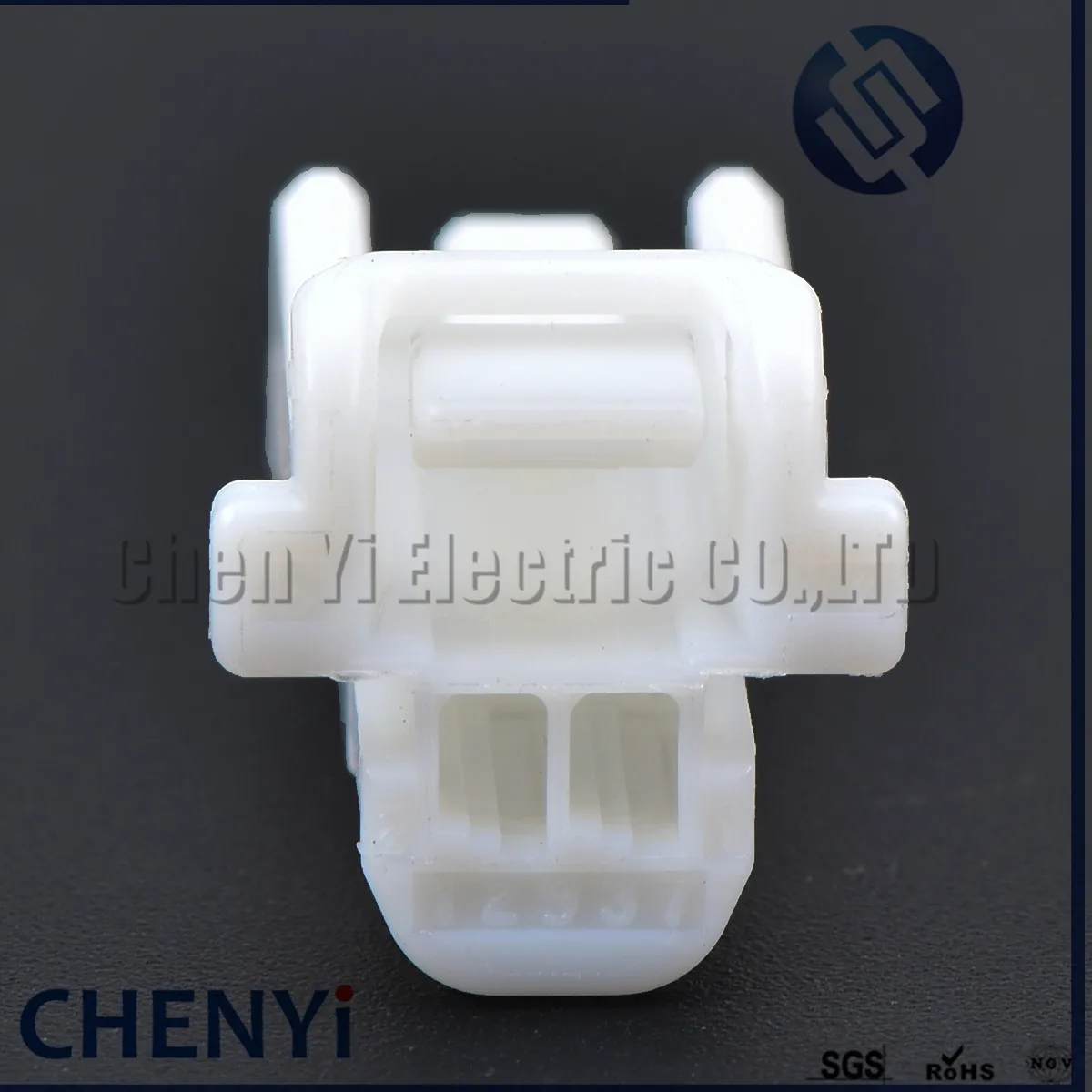 Conector de arnés de cableado automotriz hembra de 2 pines, enchufe de luz ambiental de coche blanco con Terminal para Toyota Lexus Honda 6098-6662