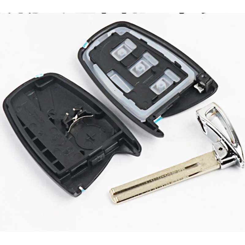 Dakatu Smart Key Case 3 Taste für Hyundai 2012-2017 Genesis Santa Fe Equus Azera Fernbedienung Key Shell Smart Fob