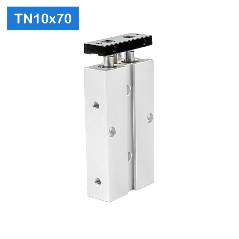 TN10*70-S 10mm Bore 80mm Stroke Compact Air Cylinders TN10X70-S Dual Action Air Pneumatic Cylinder