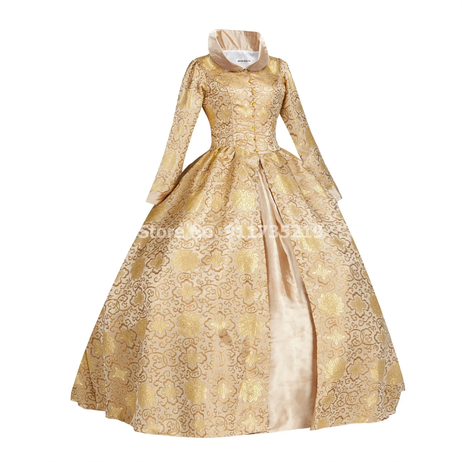 slim fit dress slacks Foliage Royal Gown– Teuta Matoshi main image 1