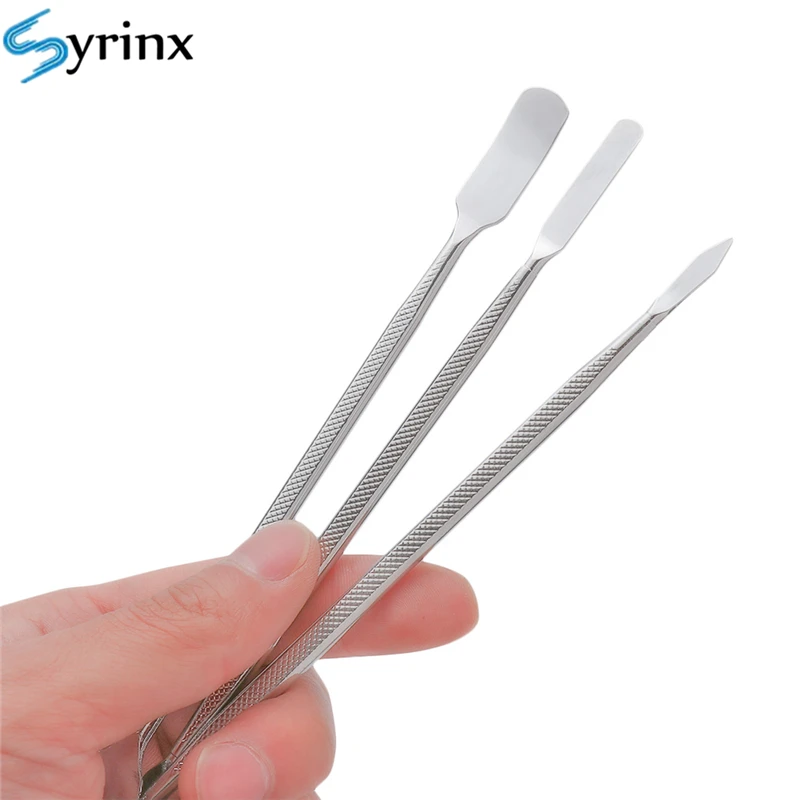 3pcs Mobile Phone Metal Disassemble Crowbar Steel Pry Repair Opening Tool For ipad Laptop Phone LCD Screen Hand Tools Set Kits