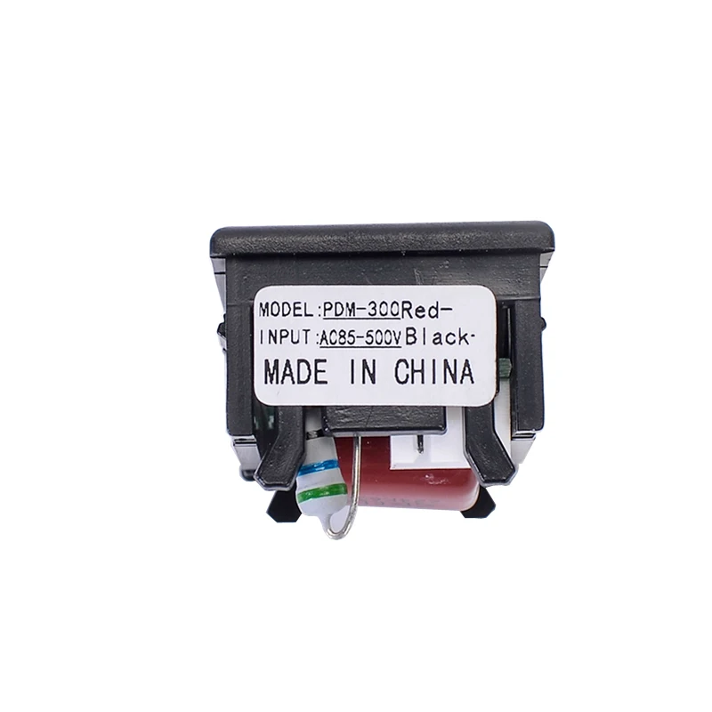 Calibro incorporato 48*29*22mm della AC50-500V numerica 50-60Hz del voltmetro di voltmetro di Digital Mini voltmetro