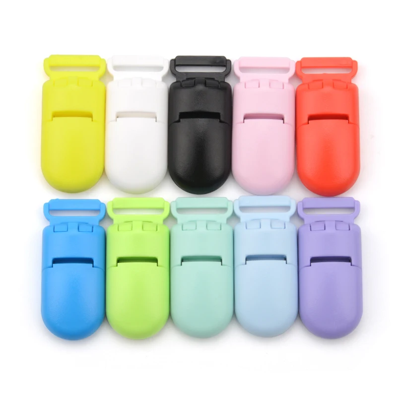 LOFAC 50pcs/Lot Fashion Plastic 15mm jewelry creation clip Pendant necklace accessories clips for Necklace Jewelry Accessories