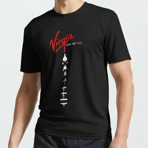 

Limited New Virgin Galactic DNA of Flight Cotton T-Shirt Size S to 5XL Tee Shirt Shirts